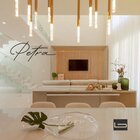 Pendente Bella Petra 12 X 44cm Led 2w Oc001s
