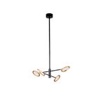 Pendente Bella Plexus Ø95x115cm Dourado Re002s