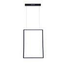 Pendente Bella Tec Preto 60x30x2cm 32w 3000k 1810lm Gd015b