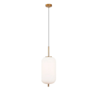 Pendente Bella Tres Dourado E Branco 22x59 5cm 1xe27 40w Hc01