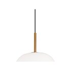 Pendente Bella Tres Dourado E Branco 30x42.5cm 1xe27 40w Hc01