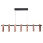 Pendente Bella Tubi 112 X 11 X 33 5cm Led 49w Cd002m