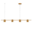 Pendente Bellatrix 4xgu10 Dourado-astra