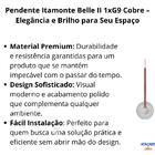 Pendente Belle Ii Cobre G9-itamonte