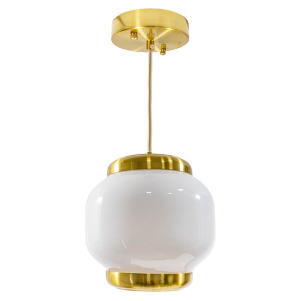 Pendente Bianca Starlux Zr010-s + Lâmpada Led Tubo 110v St1703