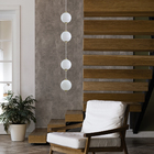 Pendente Bijou Preto E Dourado Led 18w Branco Quente St2849