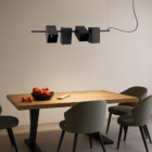 Pendente Bivolt 70cm Kina Light 817000-08 Blumenau Preto