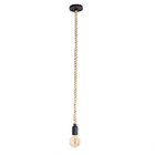 Pendente Bivolt Corda Sisal Sailor Blumenau Preto