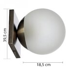 Pendente Bivolt Em Aluminio E Vidro Infinity Lux Grafite