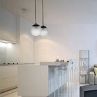 Pendente Bivolt Em Aluminio E Vidro Infinity Lux Preto