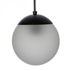 Pendente Bivolt Em Aluminio E Vidro Infinity Lux Preto