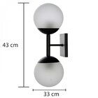 Pendente Bivolt Em Aluminio E Vidro Infinity Lux Preto