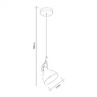 Pendente Bivolt Fareto Startec Branco