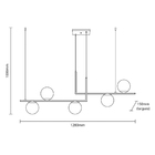 Pendente Bivolt Havana Duo L 5 Startec Cobre