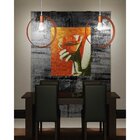 Pendente Bivolt Redondo 150x35cm Round Woods Cobre Fosco