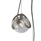 Pendente Bivolt Tahi Bella Iluminação Dourado/transparente