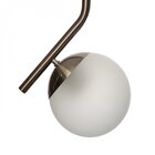 Pendente Bivolt Vidro Fosco Infinity Lux Grafite