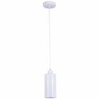Pendente Blumenau Vidro Branco Ø100mm 1xe27