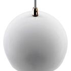 Pendente Bola Branco/cobre /1 3001
