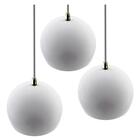 Pendente Bola Branco/dourado /3 3003