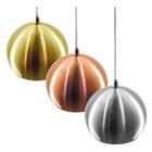 Pendente Bola Cobre Escovado /2 3012