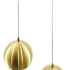 Pendente Bola Dourado Escovado /2 3012