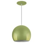 Pendente Bola Grande Ny1820al1e27vd Bronzearte Verde