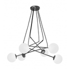 Pendente Bush Preto 6l G9 Spotline 755/6