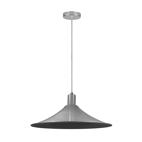 Pendente Chapéu Chinês Diametro 37cm X 18cm Altura E27 Cor Pr