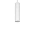 Pendente Cilíndrico Branco Attena Essential Slim E27 1,2x12cm