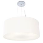 Pendente Cilíndrico Branco Mj-4135 Para Mesa De Jantar E Estar