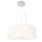 Pendente Cilíndrico Branco Mj-4184 Para Mesa De Jantar E Estar