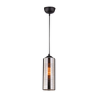 Pendente Cilíndrico De Vidro 3020 Taschibra Cromado