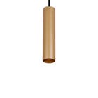 Pendente Cilíndrico Dourado Attena Essential Slim E27 1,2x12cm