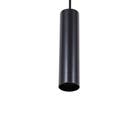 Pendente Cilíndrico Preto 3 Lâmpadas Attena Essential Slim E27 1,2x12cm