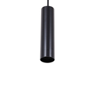 Pendente Cilíndrico Preto Attena Essential Slim E27 1,2x12cm