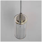 Pendente Cilindro Com Vidro Espelhado