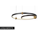Pendente Circles Preto Sky-3074pt Skylight