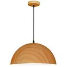 Pendente Clean 400 Wood E27 Único