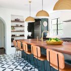 Pendente Clean 400 Wood E27 Único