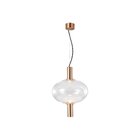 Pendente Clear Bolla Orluce Dourado