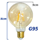 Pendente Cluster Sputinik Molecula + Filamento Led G95 St1459