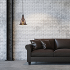 Pendente Cobre Metal e Vidro Sino New Line