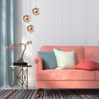 Pendente Cobre Metal e Vidro Tauri New Line