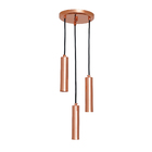 Pendente Cobre Metal Mini Tube Auremar