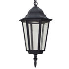 Pendente Colonial Alumínio Vintage E27 Retro Preto St204t