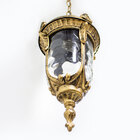 Pendente Colonial Alumínio Vintage Retro Ouro Velho St243t