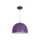Pendente Color Dome Roxo