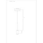 Pendente Com Altura Regulável Piaui Woods! Vermelho