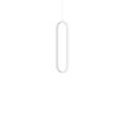Pendente com LED Branco Oval